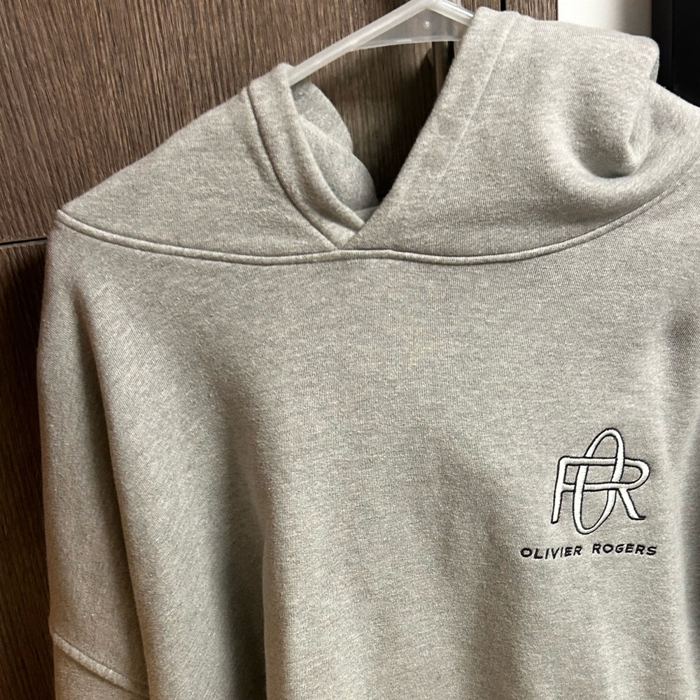 Olivier Rogers Grey Hoodie Rare XL